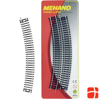 Mehano 30849 H0 set of 4 curved Gle