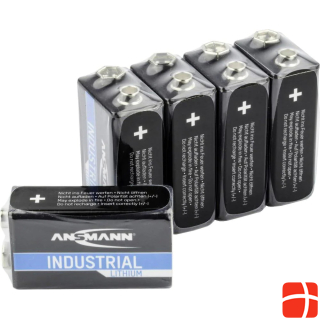 Ansmann 9 V block battery Lithium Lit