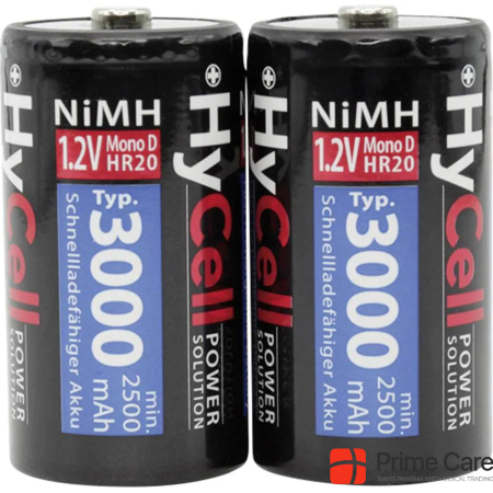 HyCell Mono (D) battery NiMH HR20 3000 m