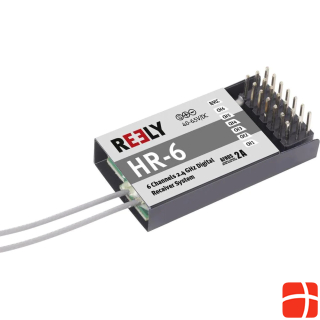Reely 6-channel receiver HR-6 2.4 GHz