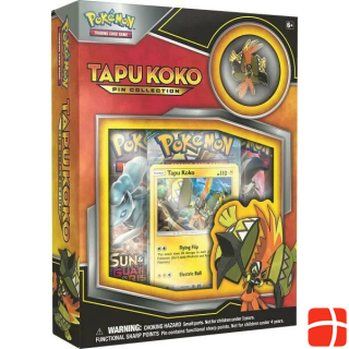 Pokémon Pokemon- Tapu-Riki: коробка для сбора булавок