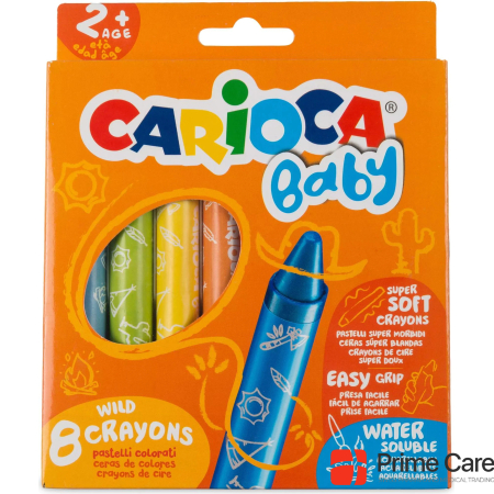 Carioca wax crayons