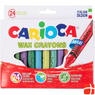 Carioca Wax crayons