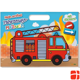 Panini My first vehicle coloring book