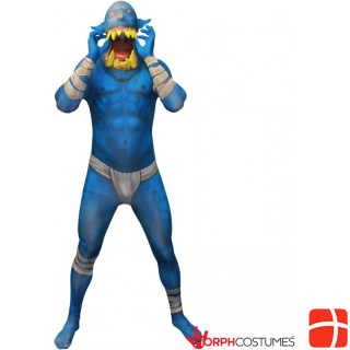 Morphsuits Jaw Dropper - Blue Orc