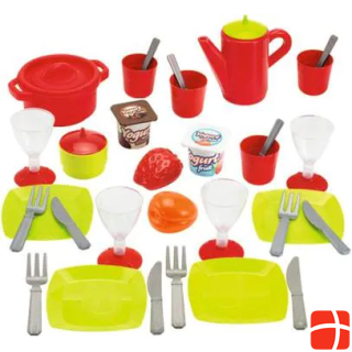 Ecoiffier Chef tableware in storage container