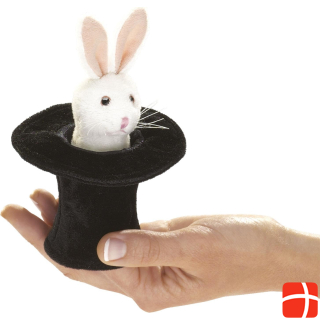 Folkmanis Mini rabbit in hat