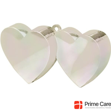 Amscan Balloon weight hearts shimmering