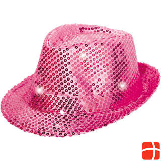Bersinger Hat sequins LED pink