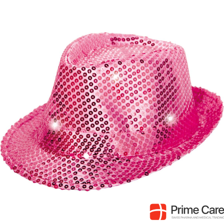 Bersinger Hat sequins LED pink