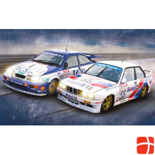 Scalextric Touring Car Legends- Ford Sierra RS500 vs BMW E30