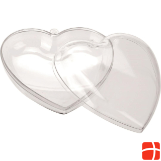 Glorex Plastic heart divisible