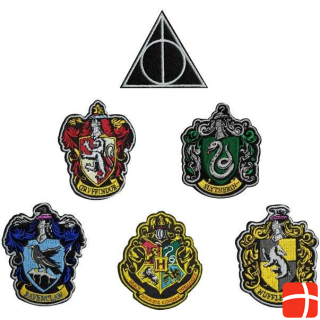 Cinereplicas Harry Potter: House crest (set of 6)