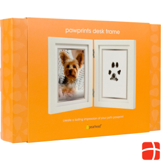 Pearhead Table picture frame for paw prints