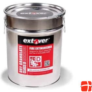 Hacker Extover - fire extinguishing granules - metal bucket - 30l
