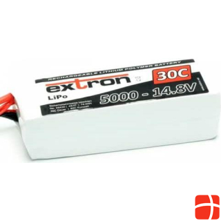 Extron Modellbau LiPo Pack Extron X2 5000 mAh 14.8V 30C (XT90)