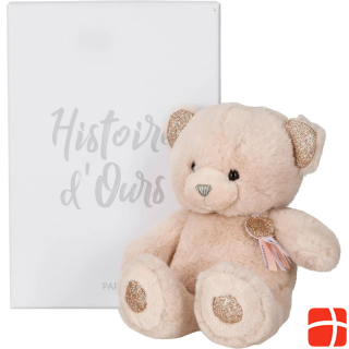 Histoire D'ours Teddy bear charms beige in gift box