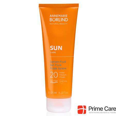 Annemarie Börlind Sun Series - Sun Fluid SPF 20, size suntan cream, SPF 20, 125 ml