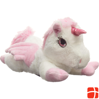 Habibi Pegasus white with pink glitter horn