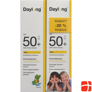 Daylong Kids, size suntan cream, SPF 50+, 150 ml