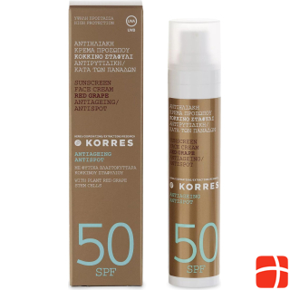 Korres Red Grape Anti-Dark Spot Sun Cream for Face SPF 30