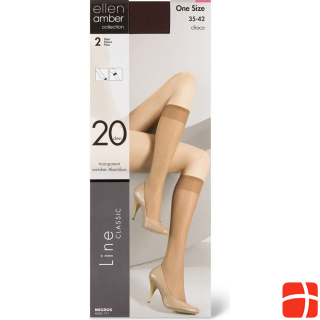 Ellen Amber Ladies knee-high stockings Line