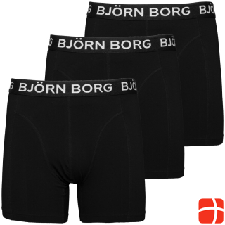 Björn Borg Solid Cotton Stretch 3er Pack