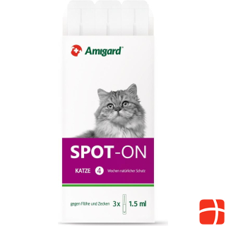Amigard Spot-on flea and tick protection cat
