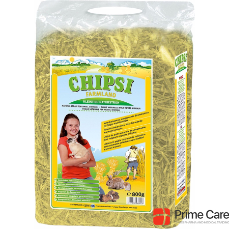 Chipsi Farmland natural straw 800g