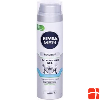 Nivea Men Men Sensitive 3-Day Beard, size 200 ml, shaving gel