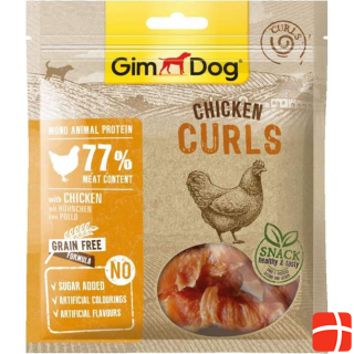 GimDog Dog snack Chicken Curls 55g