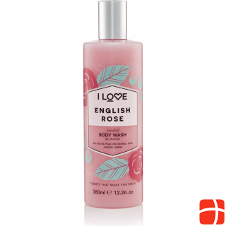 I Love... Shower Gel English Rose Bodywash 360 ml