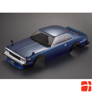 killerbody Nissan Skyline Hardtop 2000 (1977) Body Painted Blue 195mm RTU