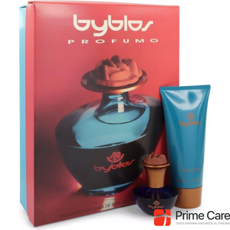 Byblos by  Gift Set -- 1.68 oz Eau de Parfum Spray + 6.75 Body Lotion