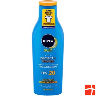 Nivea Sun Protect & Bronze, size sun lotion, SPF 20, 200 ml