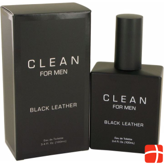 Подарочный набор Clean Black Leather — туалетная вода-спрей на 3,4 унции + дезодорант-стик на 2,6 унции