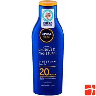 Nivea Sun Protect & Moisture, size suntan cream, SPF 20, 200 ml