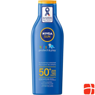 Nivea Sun lotion Kids Protect & Play SPF 50+, 200 ml, size sun lotion, SPF 50+, 200 ml
