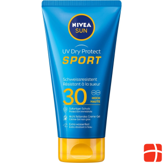 Nivea Uv Dry Protect Sport, size suntan cream, SPF 30, 175 ml