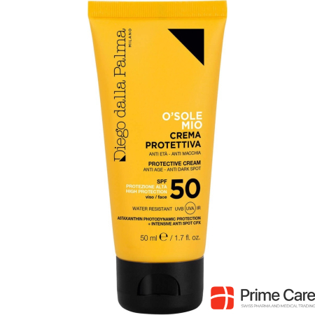 Diego dalla Palma Sun - O'SOLE MIO Protective Face Cream SPF50, size suntan cream, SPF 50, 50 ml