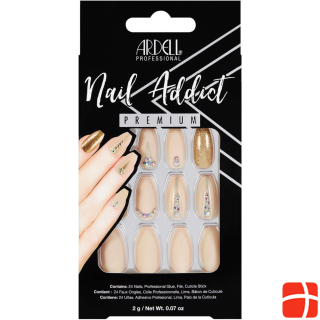 Ardell Nail Addict - Nail Addict Nude Jeweled