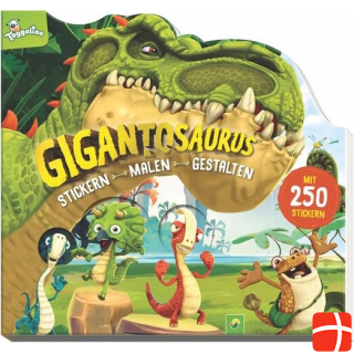  Gigantosaurus Sticker - Paint - Design