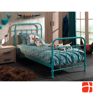 Vipack Metal bed New York Turquoise