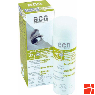Eco Cosmetics Face sun cream tinted SPF 15, 50 ml, size SPF 15, 50 ml