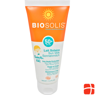 Biosolis Baby & Kids, size suntan lotion, SPF 50+, 100 ml
