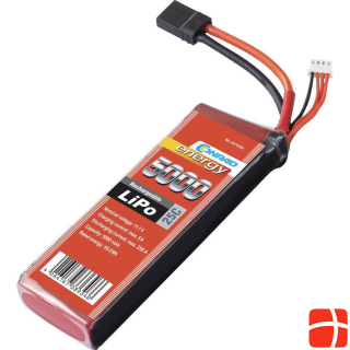 Conrad Model battery pack (LiPo) 11.1 V 5000 mAh Cell count: 3 50 C Softcase connector