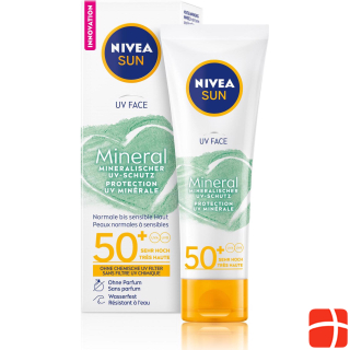 Nivea Uv Face Mineral, size sun lotion, SPF 50+, 50 ml
