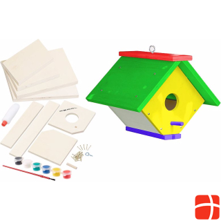 Pearl Nesting box kit made of real wood with 6-piece colour set