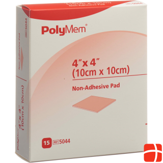 PolyMem Wundverband 10x10cm Non Adhesive steril