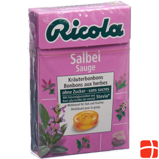 Ricola Salbei Kräuterbons ohne Zucker mit Stevia